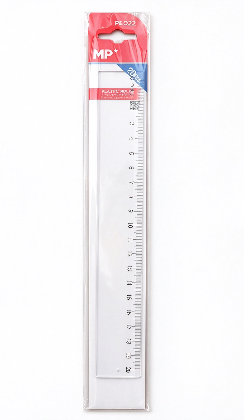 Regla Transparente 20 cm