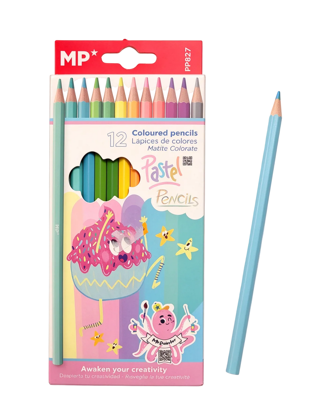 Lápices de Colores Pastel