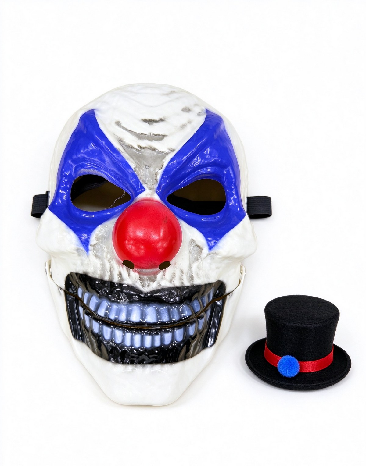 Pack Payasos - Máscara Payaso Siniestro Gran Sonrisa