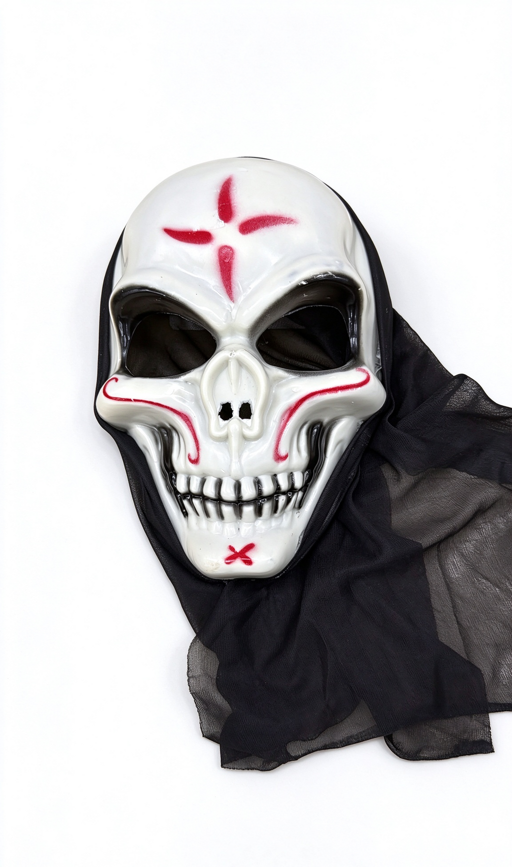 Pack Terror - Máscara Calavera con Capucha