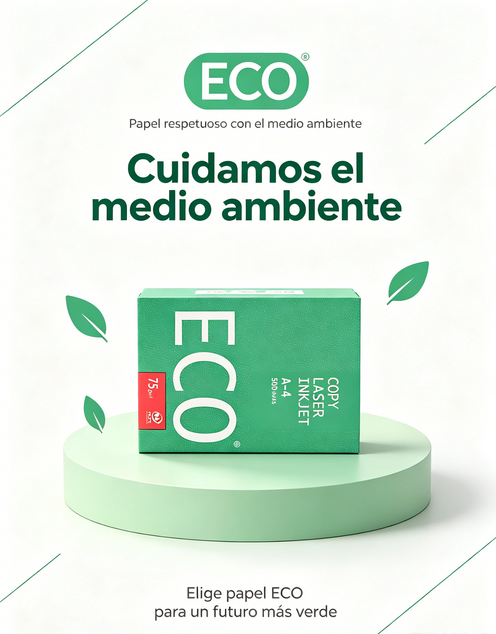 Papel A4 ECO 75 g